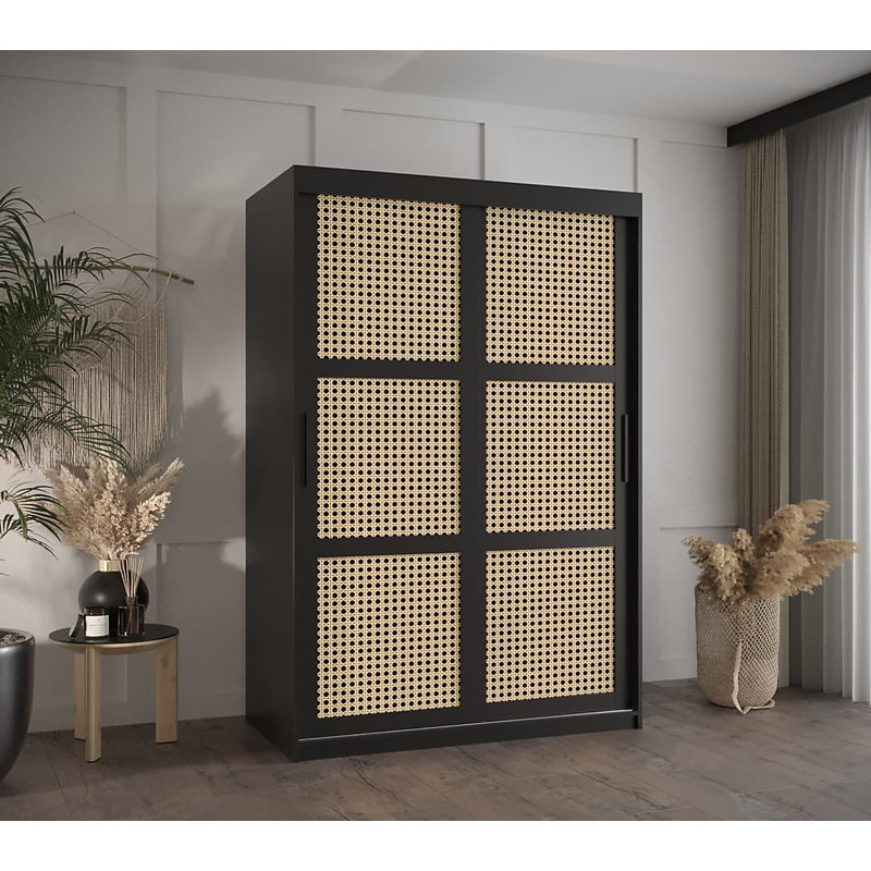 Amoriana 2 Door Manufactured Wood Wardrobe