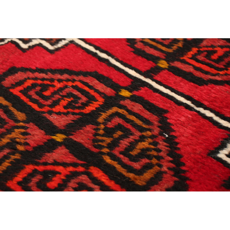 Boltuch One-of-a-Kind 3'5" X 5'5" New Age Wool Area Rug in Red