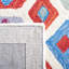 Tapis ivoire / rouge Horwich 410-1255506255