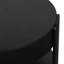 Table basse ronde à plateau relevable avec rangement dissimulé et tablette-883004275