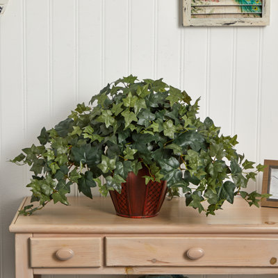 Plante ivy artificielle 21" dans un vase décoratif