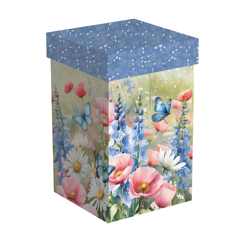 Boîte-cadeau en céramique Wildflowers, 17 oz, boîte-cadeau