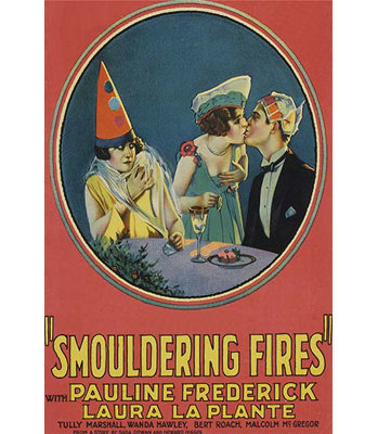 Feux à smoldering-imprimé de publicités