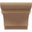 New Brighton cèdre brut grain de bois TimberThane Corbel, apprêté brun clair-88292391
