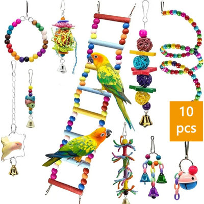 Parakeet Cockatiel, Hanging Bell Pet Bird Cage