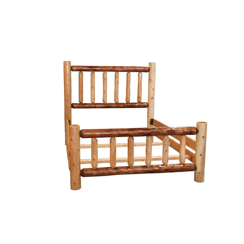 Ulloa Solid Wood Slat Bed, King