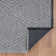 Modern Farmhouse Diamond Pattern Non-Slip Washable Rug