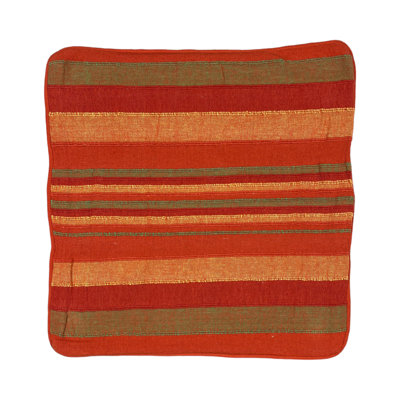 Almada Striped Square Cushion