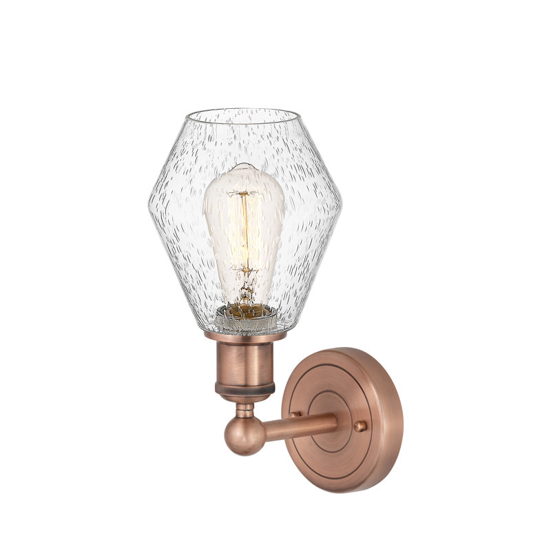Amylea Armed Sconce, Seedy, Antique Copper