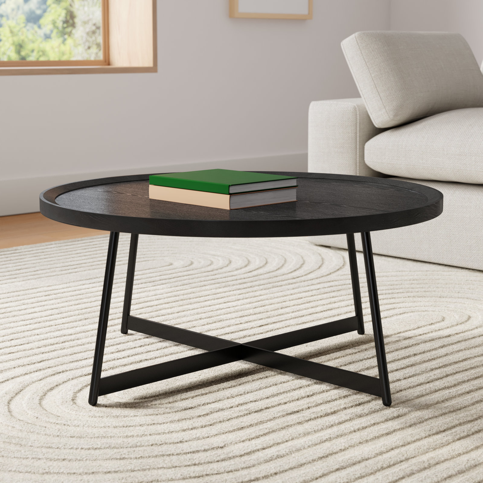 Xavier Coffee Table, Black