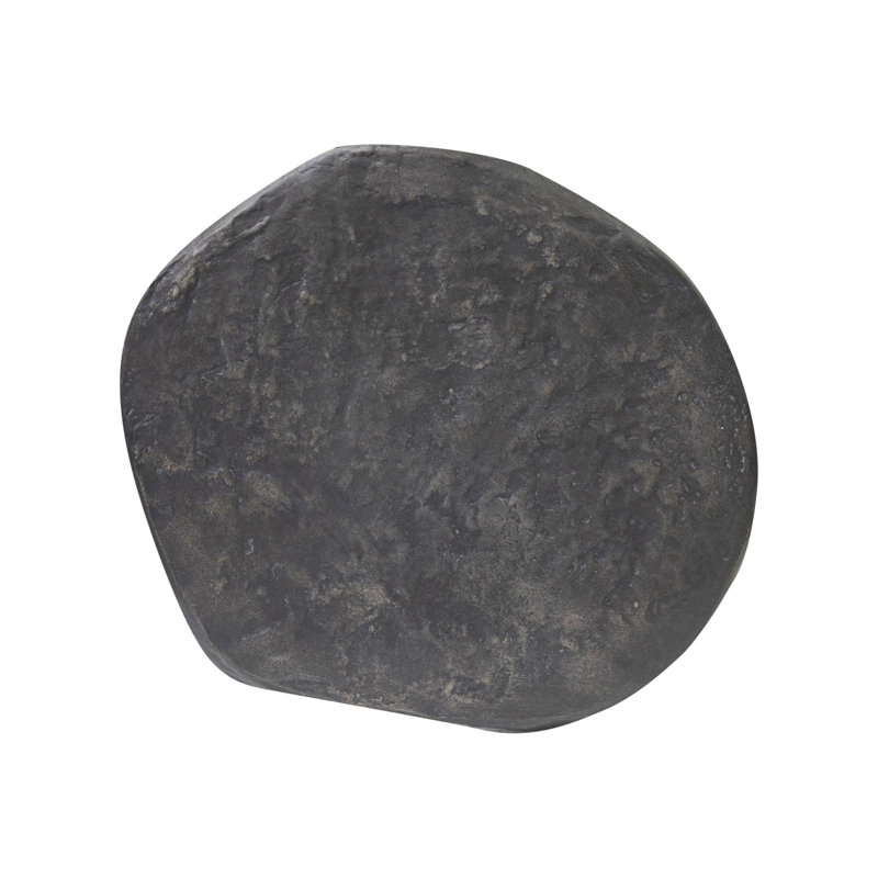 Bomba Small End Table-Textured Black Concrete
