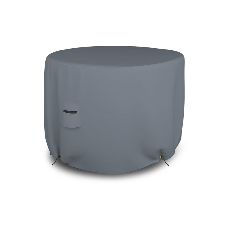 Outdoor Patio Table Cover, Grey, 71.1cm H x 152.4cm W x 2.5cm D