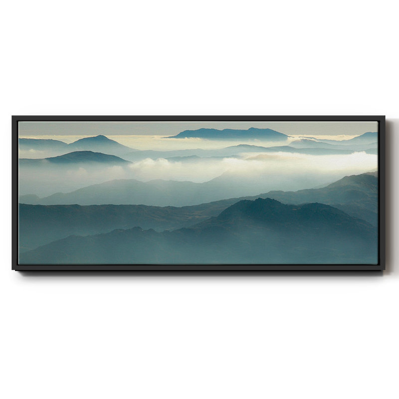 Au-dessus des nuages - toile encadrée