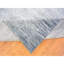 Tapis horizontal en laine et soie bleu denim noué à la main 10 pi x 14 pi 2761BE3CFE1D42339D278C9B71F0992E