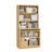 Brusnice 71" H x 37" W Standard Bookcase with 5-Tiers Shelf-1811432141