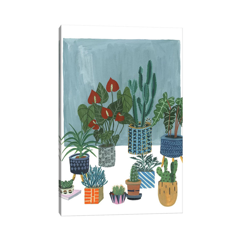 A Portrait of Plants I 1 Piece Wrapped Canvas Painting, 101.6 cm H x 66.04 cm W x 1.91 cm D