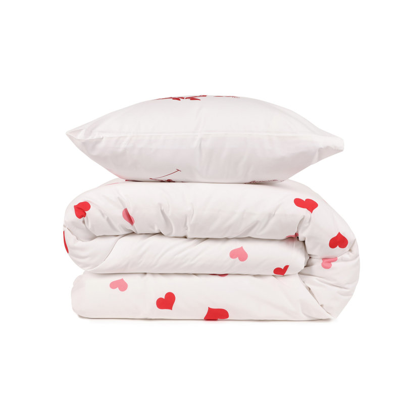 Dots Duvet Cover Set with Pillowcases Included, 220 x 220cm Duvet Cover + 2 Pillowcases (50 x 80)