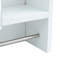 Armoire de salle de bain à miroir murale avec rangement et porte-serviettes pour optimiser et organiser l'espace-1525581451