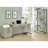 Whitewashed Grey 3-Drawer Home Office File Cabinet