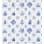 Rouleau de papier peint l 33 pi x l 20,5 po tile play Royal Delft