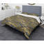 Ensemble de housse de couette de style mid-century à lignes pointues et ondulations-138868784