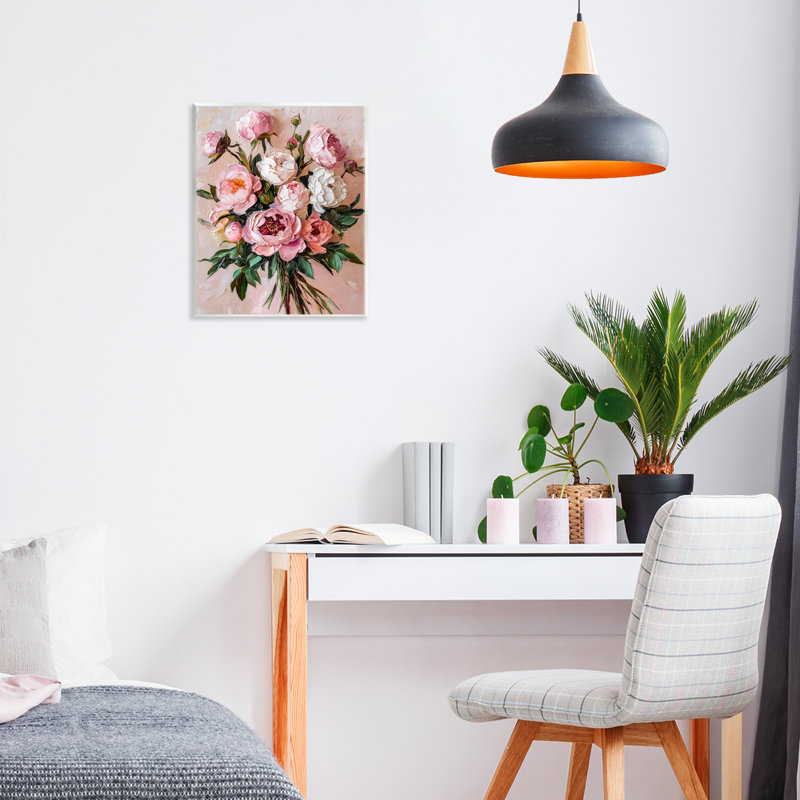 Bouquet de pivoines romantiques, par Petal Prints Design