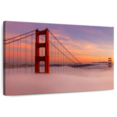 Lilie Golden Gate Bridge Clouds
