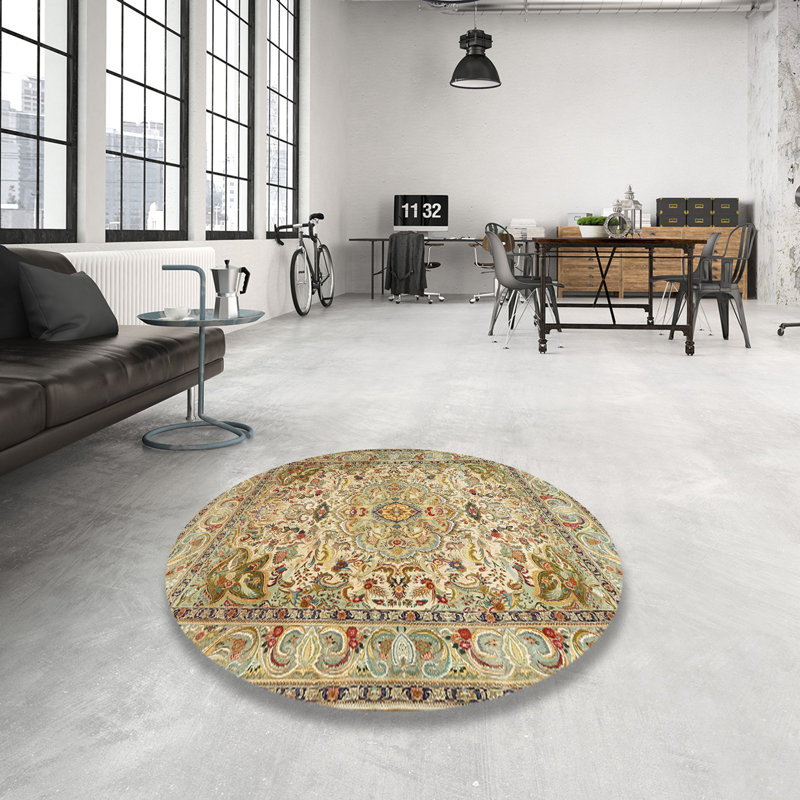 Bridie Oriental Indoor Rug, Round 8'