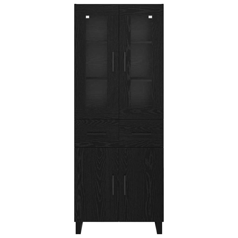 69.5cm Sideboard, Black Oak
