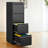 4-Drawer Vertical File Cabinet With Noise-Free Sliding Drawers And Interlocking Mechanism,Adjustable Hanging Rods-114294600