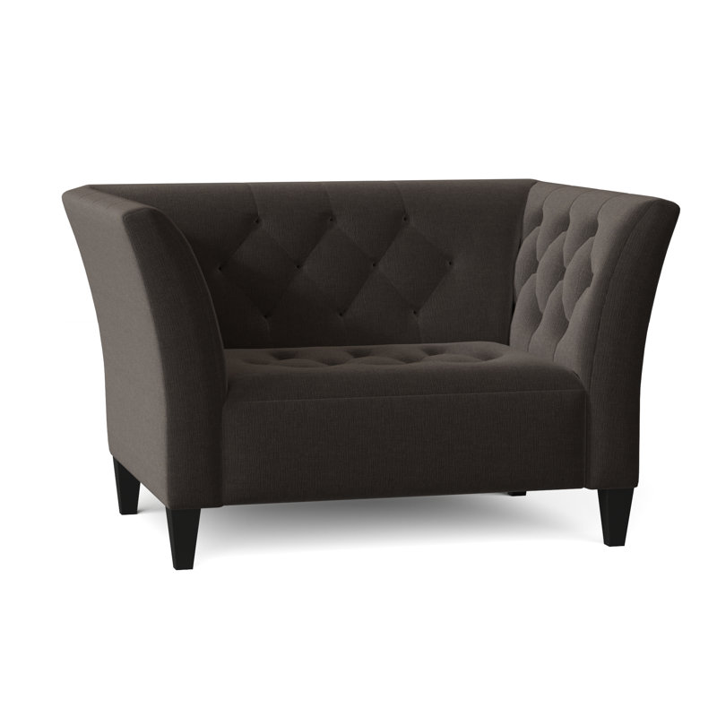 Carruth Upholstered Armchair, Heavenly Mocha Chenille