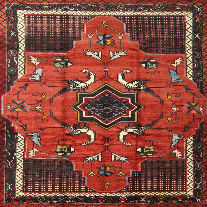 Oriental Indoor Rug, Square 8'