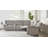 Maryellen Upholstered Power Reclining L-Shaped Sectional Reversible
