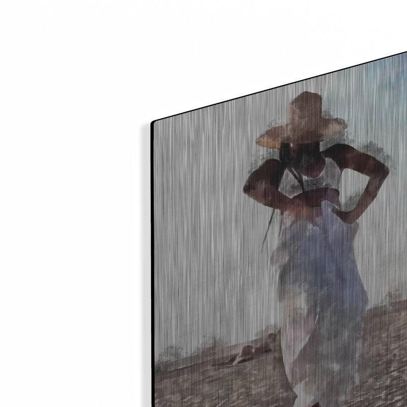  «Her Dance 1» par Alonzo Saunders, art mural en métal, 12 po x 16 po, H 16 po x l 12 po