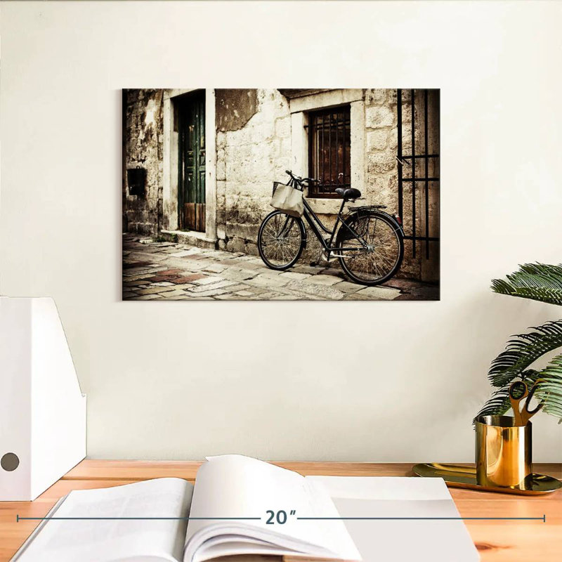 Mehar Bicycle Delivery, 8" H x 12" W