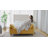 Baily 46.5'' W Modern Velvet Storage Bench-1125442345