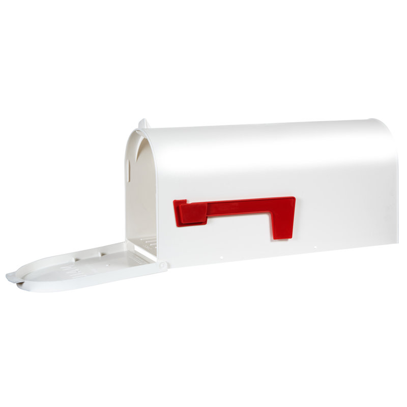 Boîte aux lettres économique, Blanc