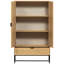 Silas Oak 2 - Door Standard Accent Cabinet