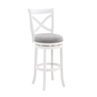 Berniece Swivel Bar & Counter Stool by Lark Manor