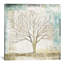 «Solitaire Tree Collage», reproduction d'art sur toile tendue-22648331