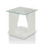 Glass Top Floor Shelf End Table-29352283