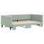  Lit de jour avec couchette sans matelas gris foncé 39,4 po x 74,8 po-1863664816-1863664817