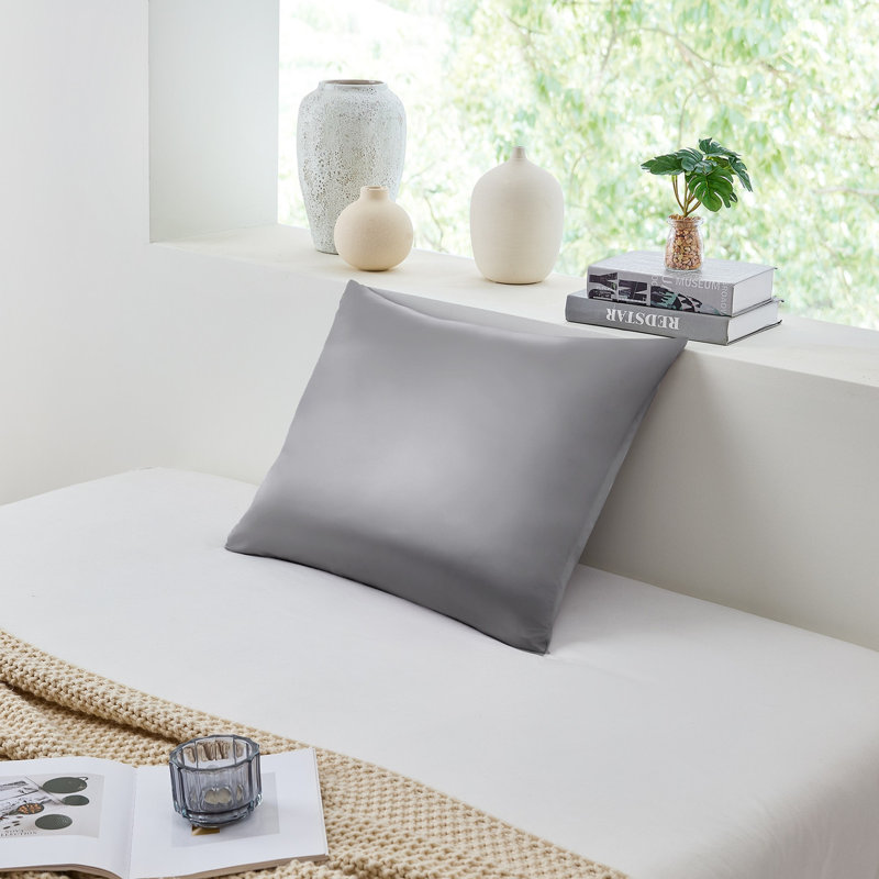 Silk Baby - Coma Inducer Standard Size Pillowcase, Dark Gray