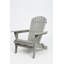 Ensemble de 2 chaises longues en bois de cèdre massif avec grain de bois-1879837020