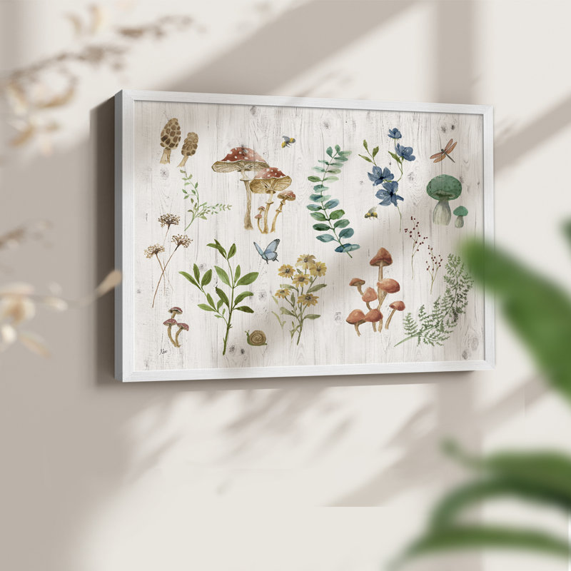 Woodland Treasures - Impression encadrée - Restickable, Blanc, H 16 po x l 20 po