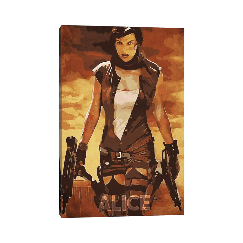 Alice by Durro Art - Gallery-Wrapped Canvas Giclée on Canvas, Wrapped Canvas, 20.32 cm H x 30.48 cm W