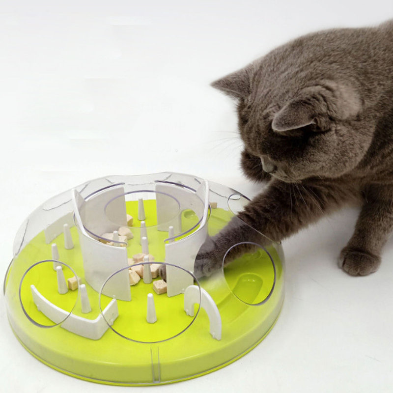 Jouet interactif pour chat, Vert