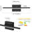 Bedale 1-Light Dimmable LED 20W Bath Bar With 5 Color Temperatures Wall Sconce-1723521767-1723521768