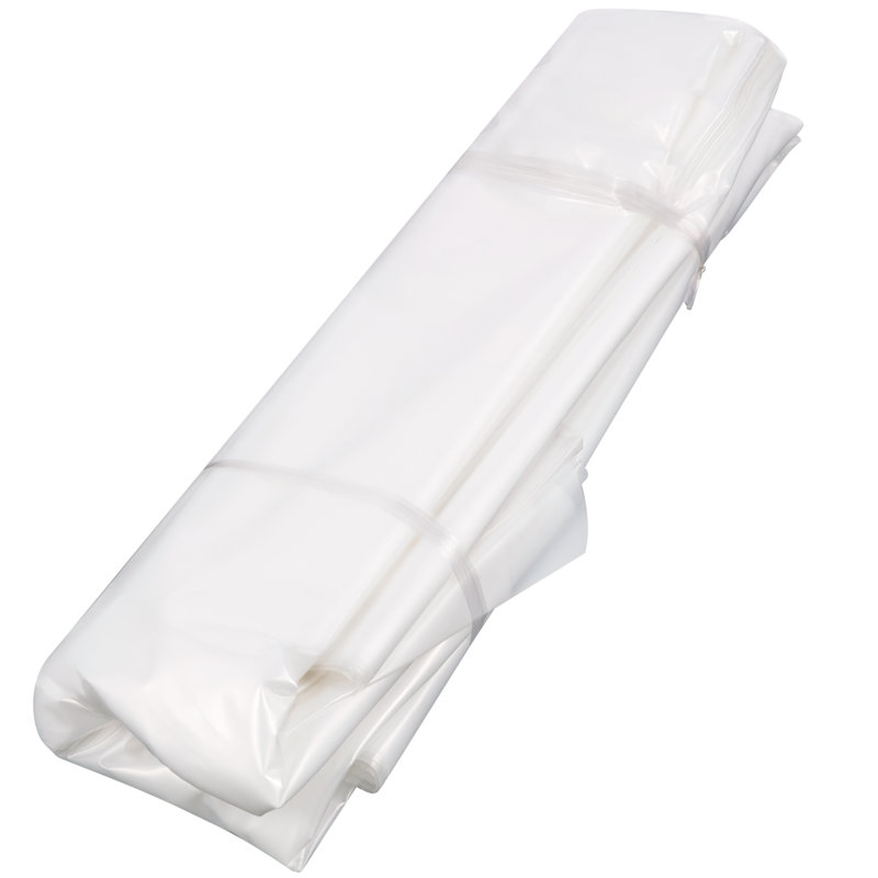 Toile et housse en plastique / polyéthylène, H 0,005 po x l 1200 po x P 120 po