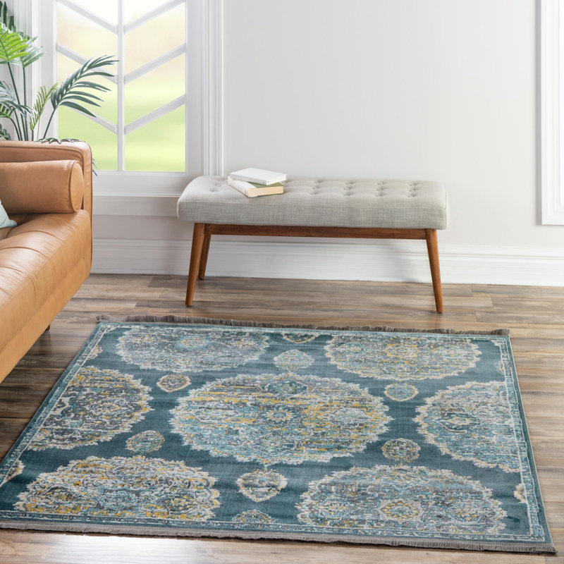 Oriental Indoor Rug, Square 5'5"